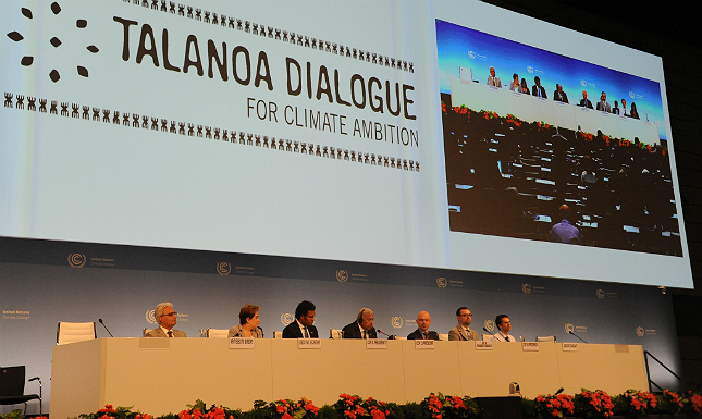 Rodada do Diálogo Talanoa realizada em Bonn (Alemanha), em abril de 2018, num evento aberto